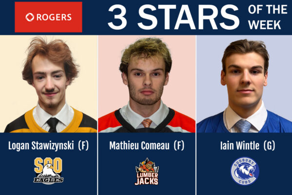 NOJHL names its initial Rogers 3 Stars of the Week of the 2026 playoffs