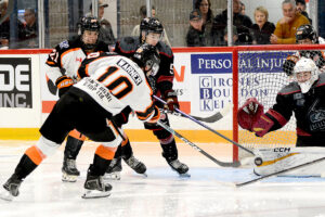 GALLERY: Lumberjacks rally to edge Rock